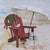 Holiday Shore Chair Table Runner