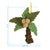 Tropical Palms Felt Ornaments - Set of 4