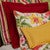 Maui Bliss Twill Red Euro Sham