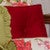 Maui Bliss Twill Red Boxed Pillow