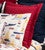 Cape Regatta Solid Red Euro Sham