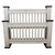 Classic White Bed - King