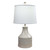 Etched Fish Table Lamp - Coral