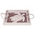 Turtle Tide Wood Tray with Rope Handles