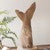 Downward Bound Teak Sculpture