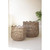 Island Time Seagrass Scalloped Baskets - Set of 2