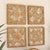 Cabana Seagrass Wall Art - Set of 4