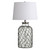 Clear Sea Glass Table Lamp - CLEARANCE