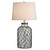 Clear Sea Glass Table Lamp - CLEARANCE