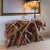 Natural Form Teak Console Table