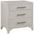 Amalfi 3 Drawer Nightstand with USB