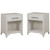 Amalfi 1 Drawer Nightstands with USB - Set of 2