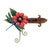 Floral Wings Key Holders