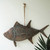 Patina Hanging Tuna Wall Decor