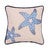 Sculpted Seas Star Pillow