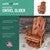 Timber Creek Adirondack Swivel Glider