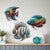 Tropical Fish Wall Art - 15 1/2 Inch