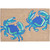 Blue Crabs Indoor/Outdoor Rug - 3 x 4