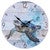 Blue Current Turtle Wall Clock