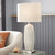 Ivory Palm Leaves Table Lamp