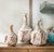 Terracotta Leaf Vases - Set of 3