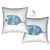 Blue Fish I Pillow