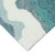 Coastline Curl Turquoise Indoor/Outdoor Rug - 2 x 5