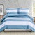Bayside Blue Stripes Bedding Collection