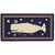 Whale Spout & Stars Hooked Rug - 2 x 4