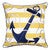 Anchor Stripes Indoor/Outdoor Pillow