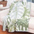 Beachy Botanica Throw