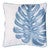 Cerulean Monstera Square Indoor/Outdoor Pillow