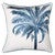 Palm Beach Blues Indoor/Outdoor Pillow - Right Facing