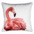 Pink Flamingo Indoor/Outdoor Pillow - Right Facing