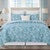 Blue Tropics Quilt Set - Full/Queen