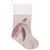 Tortoise Swim Embroidered Linen Stocking - OUT OF STOCK UNTIL 06/18/2026