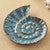 Ceramic Nautilus Shell Plate