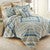 Seabreeze Diamond Quilt Bed Set - Cal. King