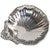 Baroque Pewter Shell Tray II
