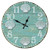 Boardwalk Seashells Wall Clock