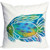Boho Fishin' Square Indoor/Outdoor Pillow
