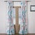 Bright Coral Reef Drapes