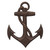 Bronze Anchor Wall Decor