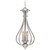 Cape 3 Light Pendant - Brushed Nickel