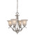 Cape 4 Light Chandelier - Brushed Nickel