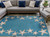 Carolina Starfish Aqua Indoor/Outdoor Rug - 8 x 10