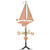 Classic Directions Polished Copper Sailboat Weathervane
