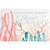 Coral Colors Memory Foam Rug