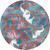Coral Seahorse Rug - 8 Ft. Round