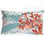 Coral Wave Aqua Pillow - 12 x 20